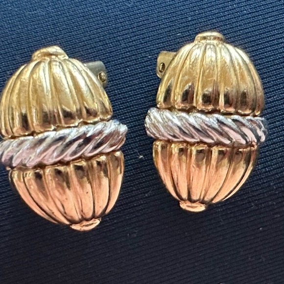 Burberry Clip-On Earrings - Picture 1 of 5